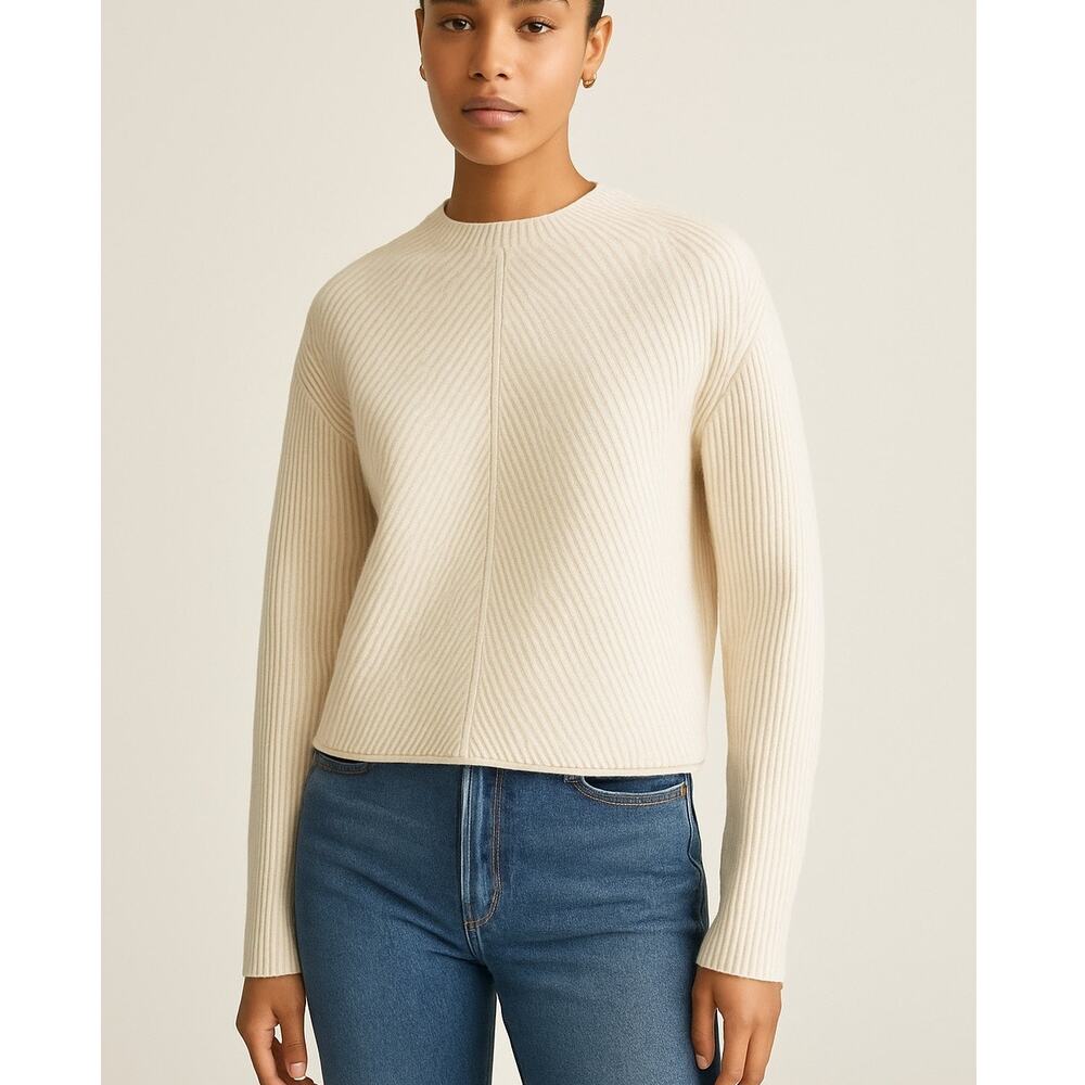 Aritzia Babaton Chalmers Ribbed Knit Sweater